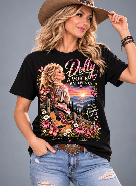 💗Forever in Our Hearts – A Voice That Lives On Country Tribute Tee
